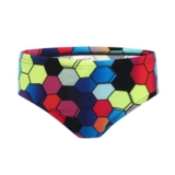 Speedo Geometric Hexagon Full Coverage Swim Briefs – Multi