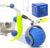 Speedy Tail 3.0 Cat Toy, 2025 NEW Interactive Cat Toy, Three Mode Switching interactive cats ball, Two Speed Adjustment, Interactive cat toys for Indoor/Outdoor (Blue)