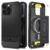 Spigen Rugged Armor MagFit Case for iPhone 15 Pro Max, Compatible with MagSafe Accessories – Matte Black Sold by Spigen EU / FBA