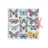 Spiral Bound Butterfly Scrapbook