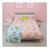 SpongeBob SquarePants Pink Ice Cream Reversible Duvet Cover Set