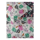 Spooky Movie Patterned Reversible Single Duvet Set