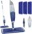 Spray Mop Hardwood Floor Mops for Cleaning – Dry Wet Microfibre Floor Cleaning Mop with 3 Washable Reusable Pads Refills, Wet Spray Mop Refillable Dust Flat Mop for Wood Laminate Tile Floors