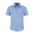 Spring&Gege Boys Button-up Short Sleeve Poplin Dress Shirt Blue 10-11