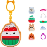 Squish-a-longs Clip-a-longs Holiday Pack Includes 4 Mini-Squish (Style 1)