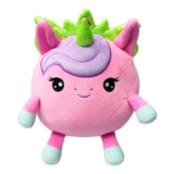 SquishPets Rainbow Unicorn Shelly Plush with Glitter Wings