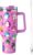 Squishmallows 40oz / 1200 ML Tumbler with Straw & Lid Leak & Spill Proof Travel Mug Stainless Steel Vacuum Insulated Water Bottle with Handle Keeps Cold for 17Hrs or Hot for 5Hrs