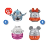 Squishmallows Disney 5 Soft Toy Mickey 4 Pack Box Set