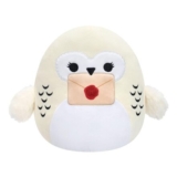 Squishmallows Hedwig 8-Inch Letter-Holding Plush