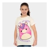 Squishmallows Lola the Unicorn T-Shirt – ( Sizes 5-6 Years up to 12-13 Years )
