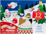 Squishmallows Micromallows 12 Day Advent Calendar 2025, Includuding Cam The Cat Christmas Edition, Tom The Festive Christmas Tree, Nick as Santa, Manny the Snowman and Many More