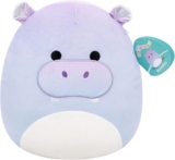 Squishmallows Original 12-Inch Benedict the Purple and Blue Hippo Collectable Cute Plush Toy, Cuddly Toys for Children, Soft Toys, Cute Teddies Suitable for Girls and Boys Ages 3