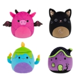 Squishmallows Original Halloween 4-Pack Official Jazwares Plush (Little) (Amazon Exclusive)