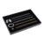 Stackable Velvet Jewelry Organizer Tray in Black 13.7×9.4 In