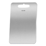 Stainless Steel Double-Sided Cutting Board, Mold-Free, 24×15 Cm