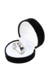 Stainless Steel Ring in Heart Shaped Box – Free C&C