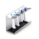 Stainless Steel Toothbrush Holder for 4 Electric Heads