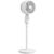 Standing Fan with 3 Speed Settings, Oscillating Function, White – Sold and sent by MH STAR UK LTD
