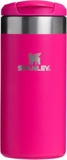 Stanley 1913 Aerolight Transit Travel Mug 0.35L – Keeps 4 Hours Hot – 6 Hours Cold – Dishwasher Safe – Leakproof – Car Cup Holder Compatible – Insulated Coffee Cup – Pink Vibes