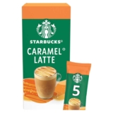 Starbucks Caramel Latte / Pumpkin Spice Instant Coffee Sachets 5 x 23g