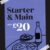 Starter and main