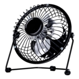 Status 4-Inch USB Desk Fan – Black