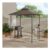 Steel Frame BBQ Gazebo with Bar