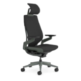 Steelcase Gesture Ergonomic Office Chair With Lumbar Support (3D LiveBack), 360 Armrests, Adjustable Headrest, Black – Big Prime Deal
