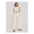 Stone Boucle Wide Leg Trousers