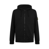 Stone Island Mens Full Zip Hooded Fleece