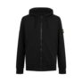 Stone Island Mens Full Zip Hooded Fleece