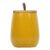 Stone Speckled Egg Canister – Mustard