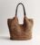 Stone Woven Plaited Handle Bag