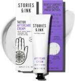 Stories & Ink TATTOO AFTERCARE CREAM – Natural Healing for Fresh Tattoos, Reduce Itching & Inflammation, Soothes & Repairs Fresh Ink