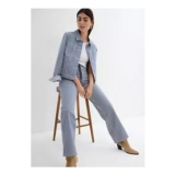 Straight Leg Denim Jeans