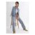 Straight Leg Denim Jeans