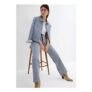 Straight Leg Denim Jeans