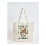 Stranger Things Hawkins High School Canvas Tote Bag (FREE C&C)