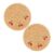 Strawberry Embroidered Jute Placemat 2pk