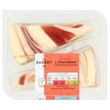 Strawberry /Zingy Lemon /Banoffee /Salted Caramel & Vanilla Cheesecake Slices 2 x 95g (190g)