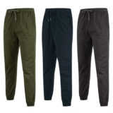 Stretch Cotton Cuffed Cargo Pants with Code (3 colours available, S-XXL)