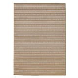 Stripe jute Large Indoor & outdoor Rug, (L)150cm x (W)200cm – Free C&C