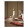 Striped Dinner Candle Holder – Cinnamon