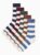 Striped Mens Ankle Socks, Pack of 5, size 6 – 8.5, free C&C