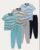 Striped Short Sleeve Pyjamas 3 Pack Free C&C