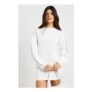 Structured Flare Sleeve Mini Shift Dress