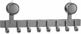 Suction Cup Hook Rack, 8 Hooks Wall Mounted Hanger for Home Daily Storage