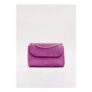 Suede Chain Clutch Bag