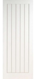 Suffolk White Primed 5 Panel Door 1981 x 762 /838 x35mm – Free C&C