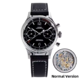 Sugess 1963 Pilot Watch Men Mechanical Chronograph Panda Wristwatch (With code) SUGESS Official Store